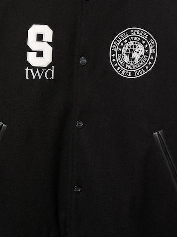 Giacca di mezza stagione 'STWD' di Pull&Bear in nero