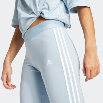 ADIDAS SPORTSWEAR Skinny Sporthose 'Essential' in Blau