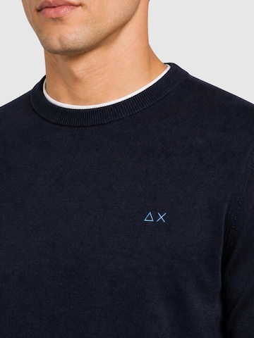 SUN68 Pullover 'K36101' i blå