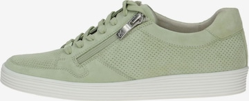 Chaussure de sport à lacets CAPRICE en vert