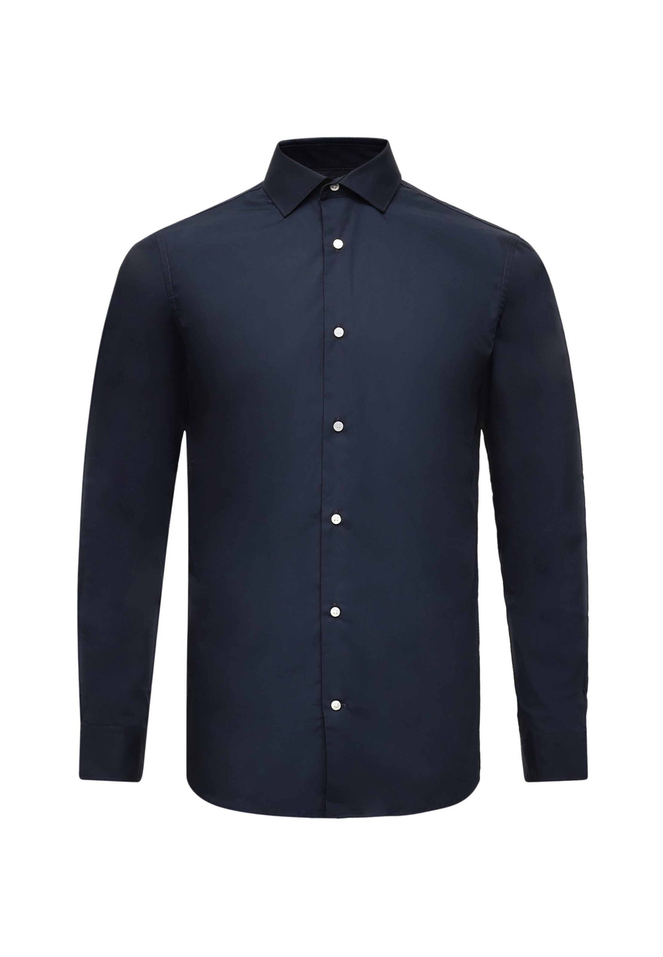 JACK & JONES Button Up Shirt 'JWHPARKER' in Blue: front