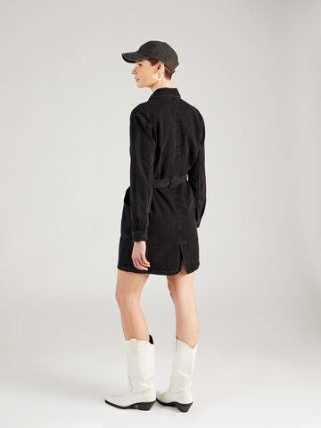 MUSTANG Shirt dress 'ALBA' in Black