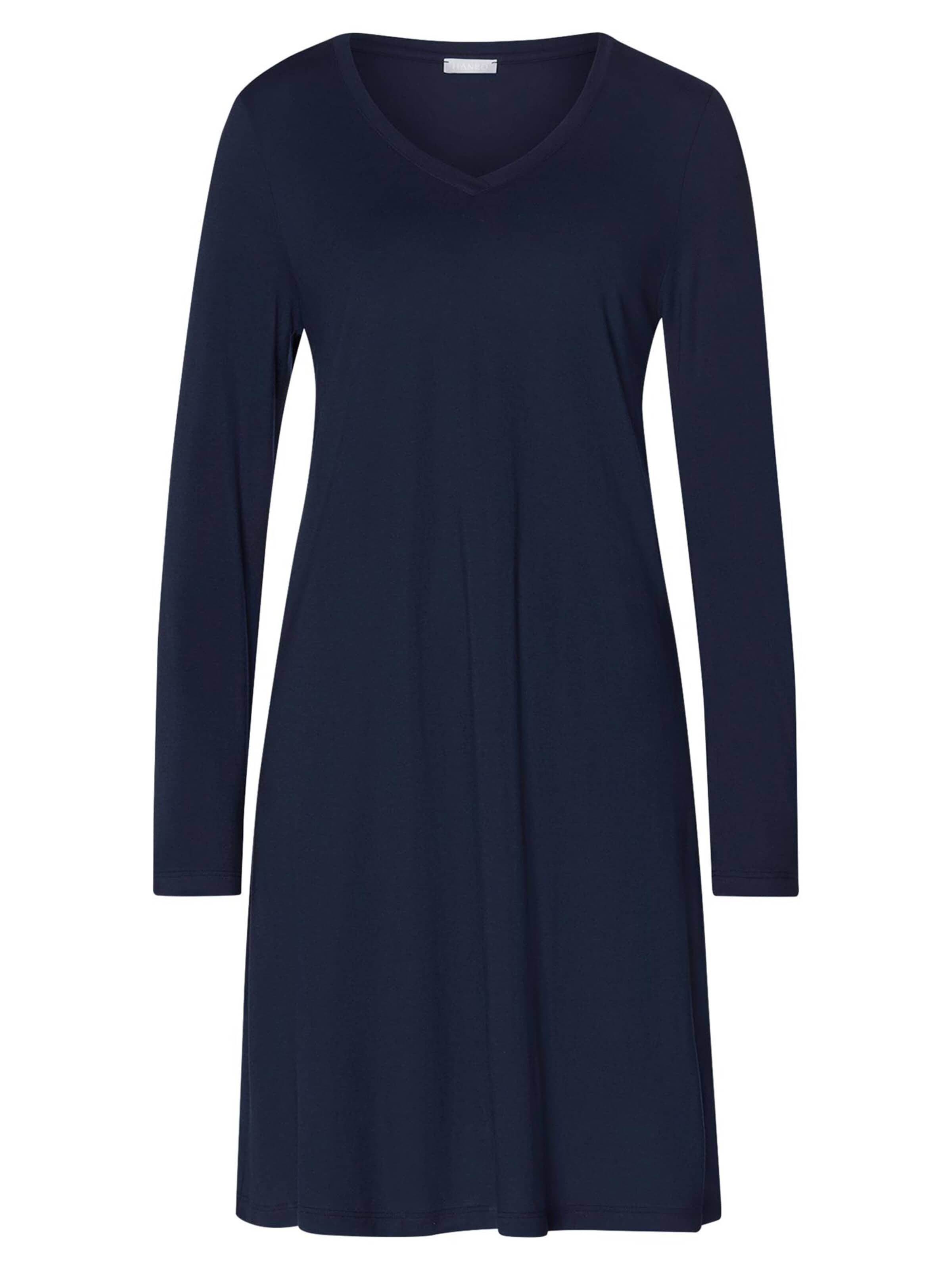 Chemise de nuit 'Sleep & Lounge' Hanro en bleu : devant