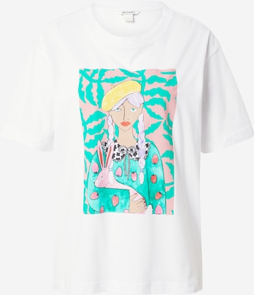 Monki T-shirt i vit: framsida