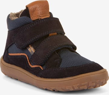Froddo First-Step Shoes in Blue: front