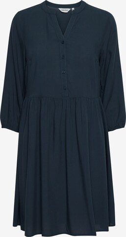 Oxmo Shirt Dress 'Elva' in Blue: front