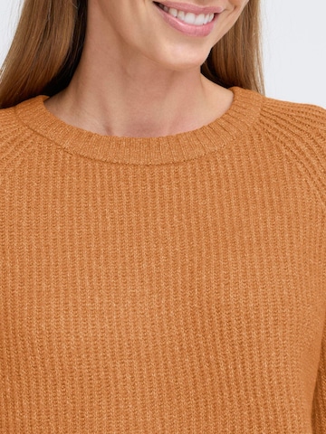 Oxmo - Pullover ' OXIFANSI ' em castanho