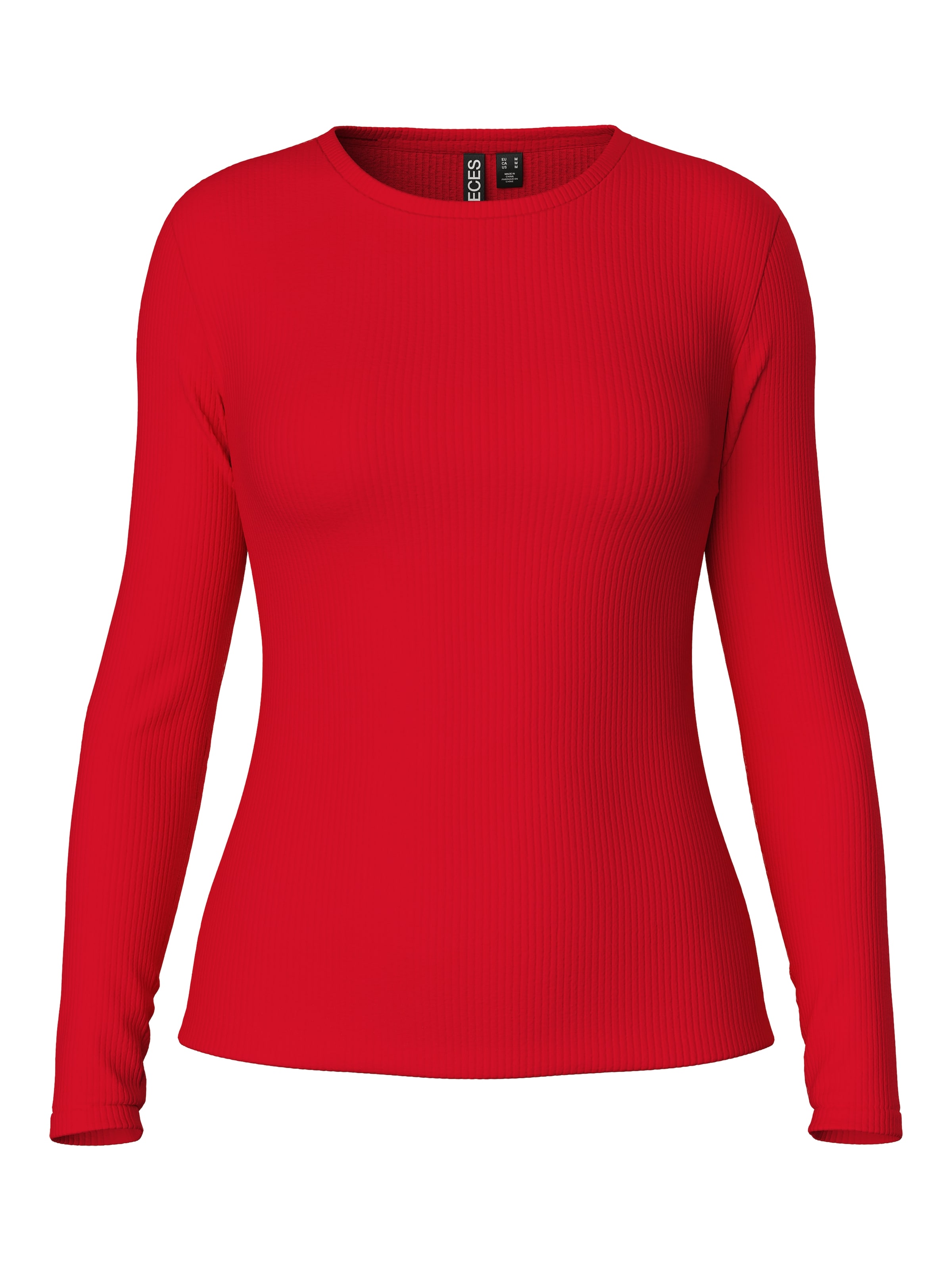 PIECES Särk 'PCRUKA', värv punane: eest vaates