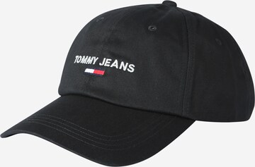 Tommy Jeans Cap in Schwarz: predná strana