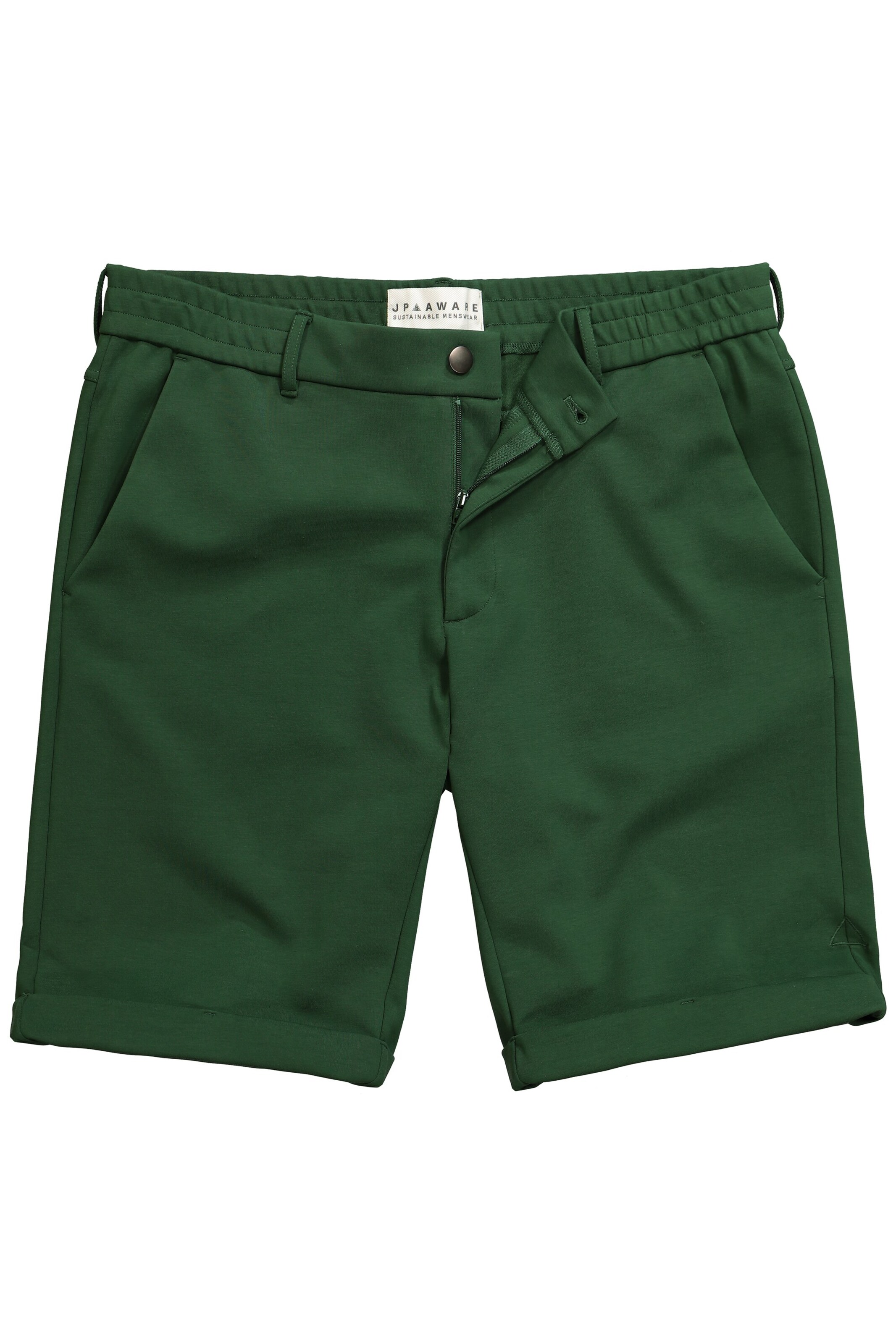 JP1880 Regular Broek in Groen: voorkant