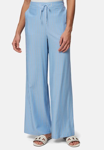 Wide leg Pantaloni di zero in blu: frontale