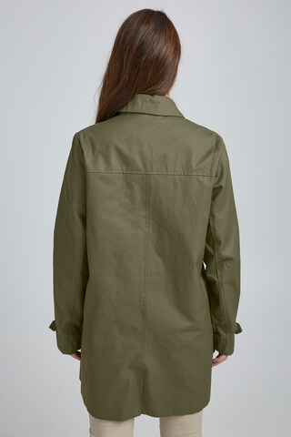 Fransa Between-Seasons Coat 'FRESCAS 1' in Green