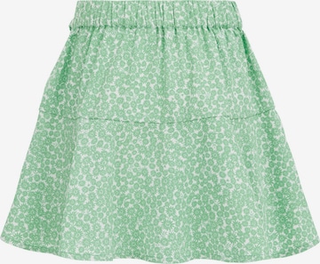 WE Fashion Regular Skirt in Green