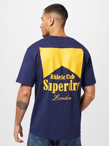 mėlyna Superdry Marškinėliai