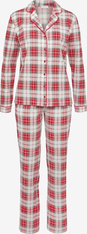 LASCANA Pyjama in Gemengde kleuren: voorkant