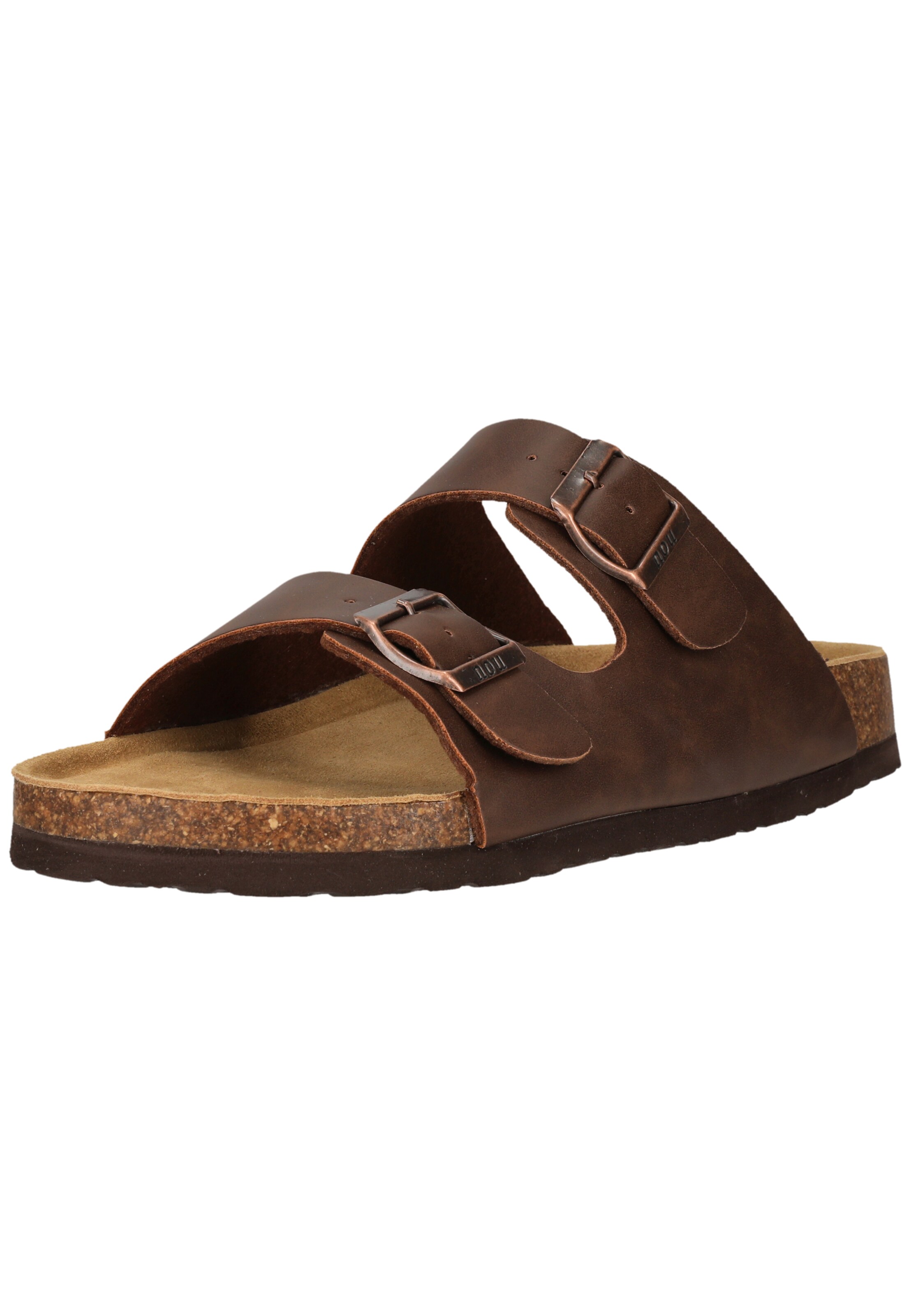 NOU Sandal in Brown: front