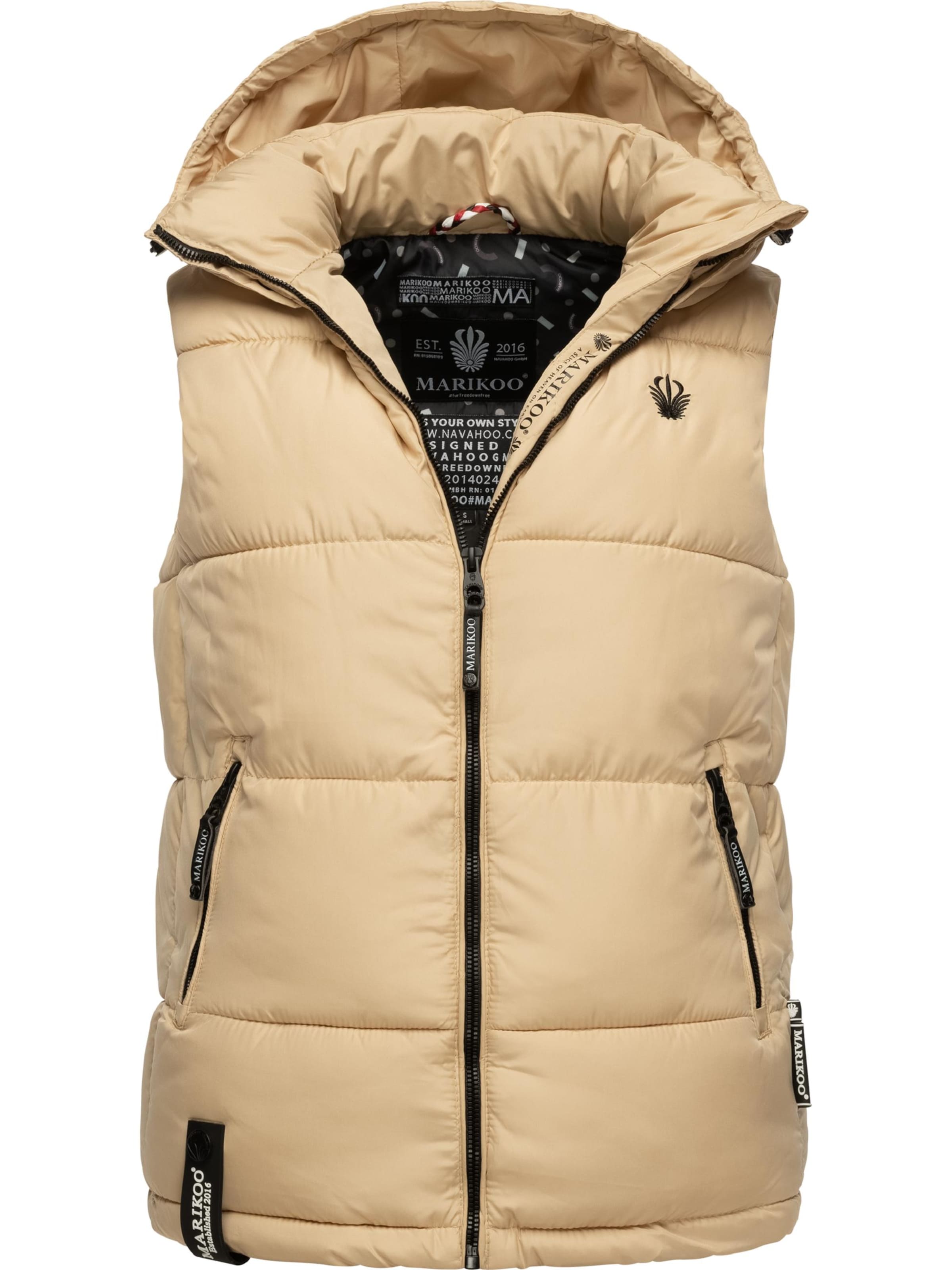 MARIKOO Väst 'Eisflöckchen' i beige