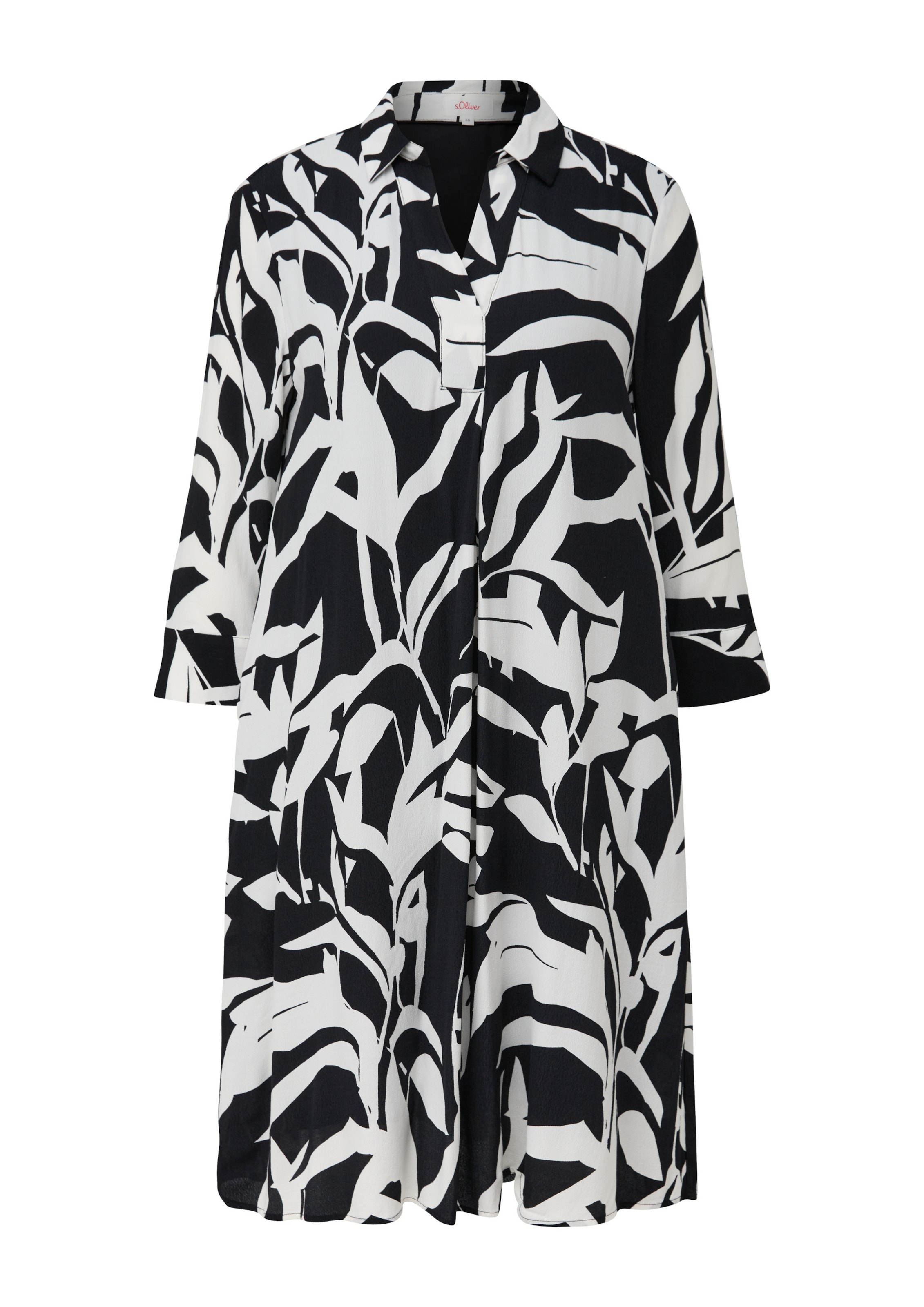 s.Oliver Jurk in Zwart: voorkant