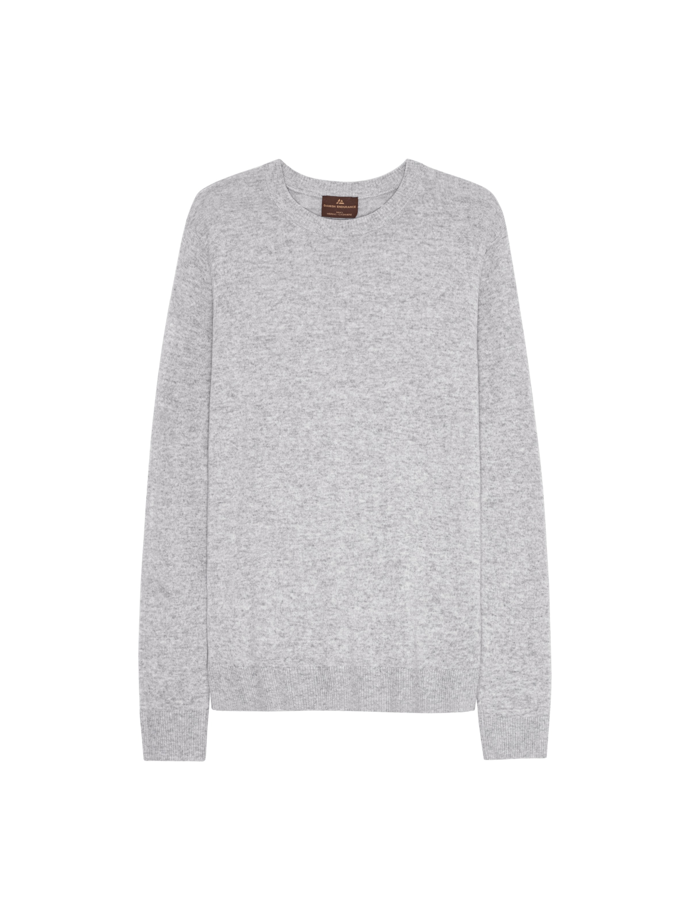 DANISH ENDURANCE Pullover 'Heritage Merino Cashmere' i grå