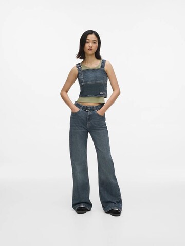 évasé Jean KARL LAGERFELD JEANS en bleu