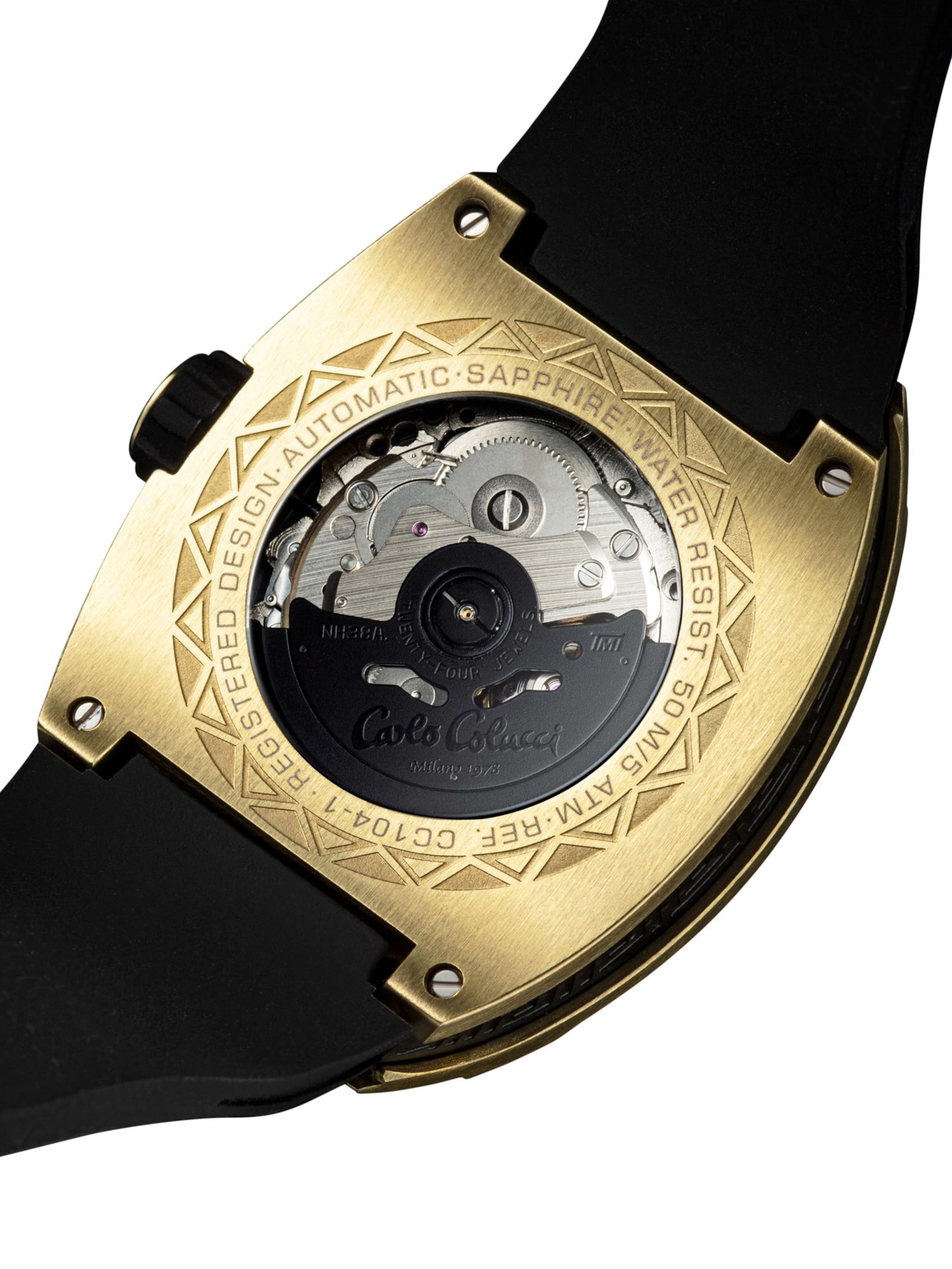 Carlo Colucci Analog watch ' Donia ' in Black