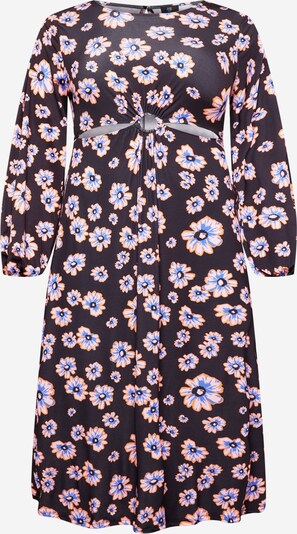 River Island Plus Dress in Royal blue / Peach / Black / White, Item view