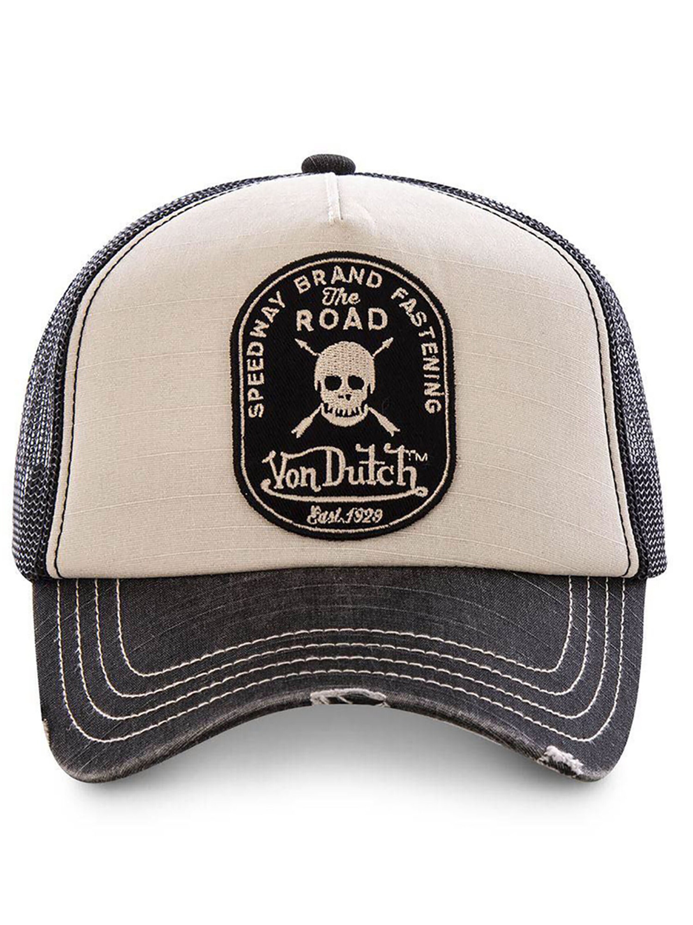 Von Dutch Cap 'Crew'‌‌‌‌‌‌‌‌‌‌ in Schwarz: Vorderseite
