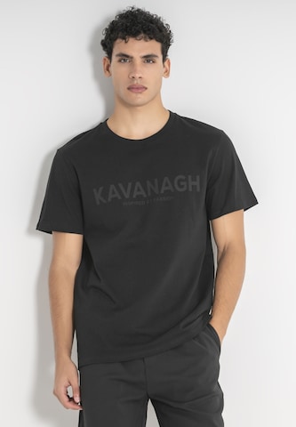 Gianni Kavanagh T-Shirt in Schwarz: Vorderseite