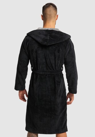 Carlo Colucci Long Bathrobe 'Como' in Black