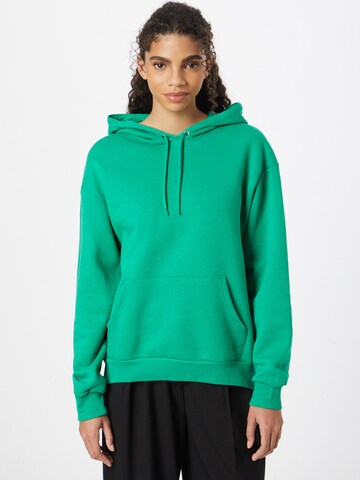 Monki Sweatshirt in Groen: voorkant