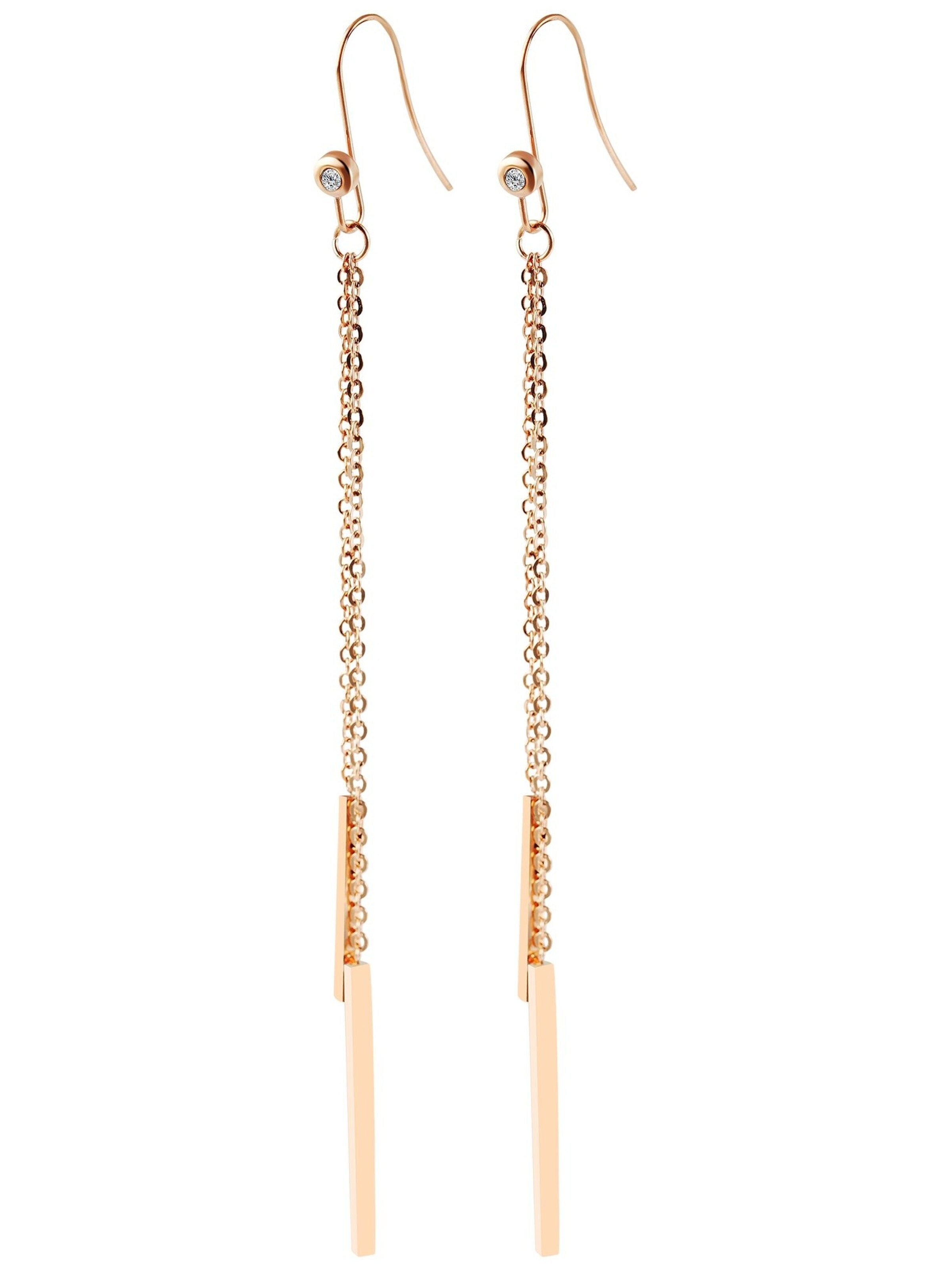 Akzent Earrings 'Saidra, langlebig' in Gold