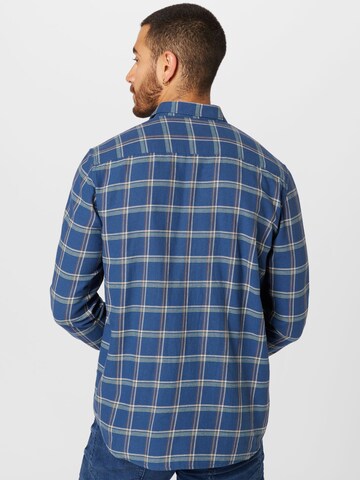 mėlyna TOM TAILOR DENIM Priglundantis modelis Marškiniai