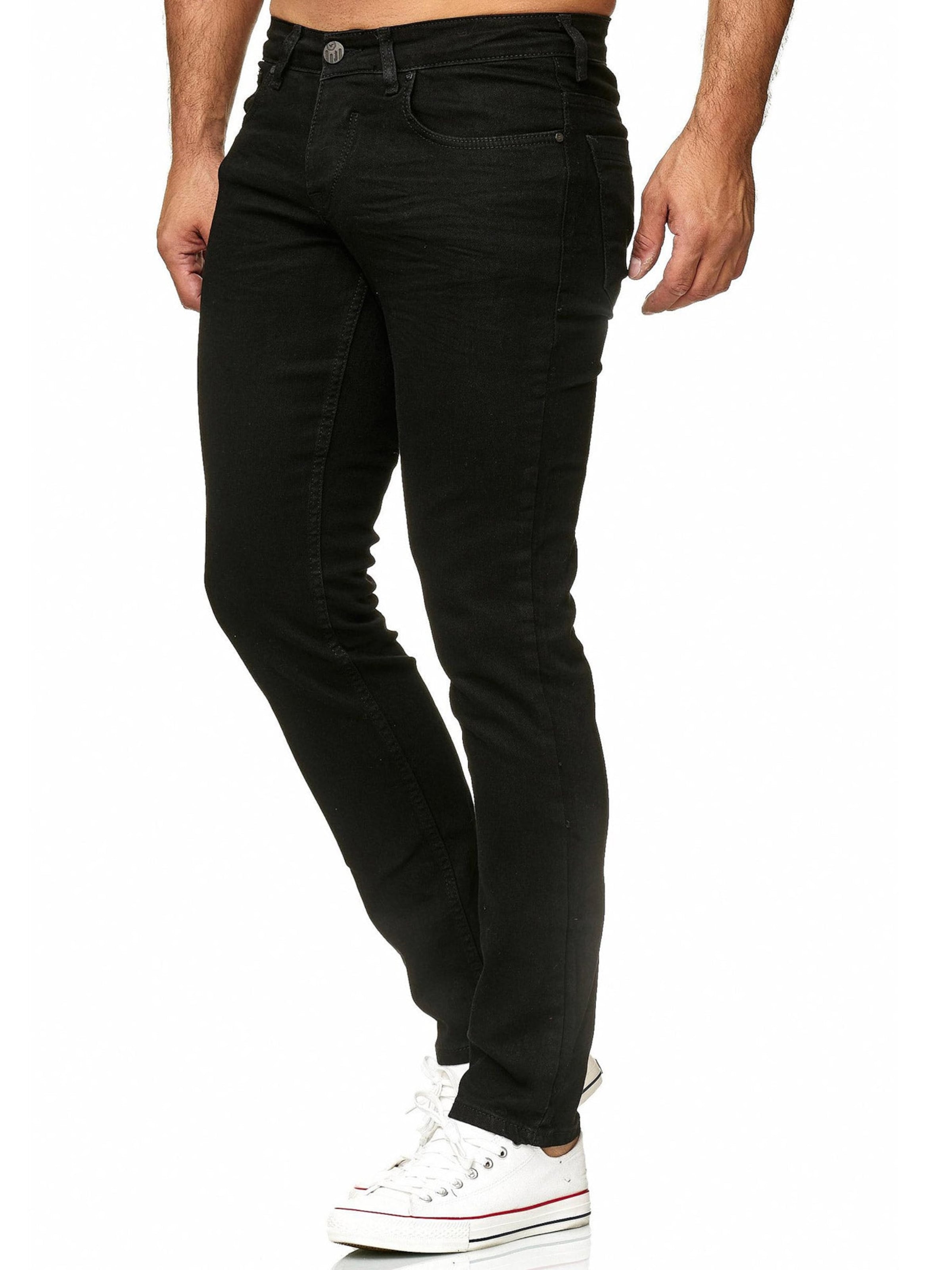 Tazzio - Slimfit Vaquero '16533' en negro: frente