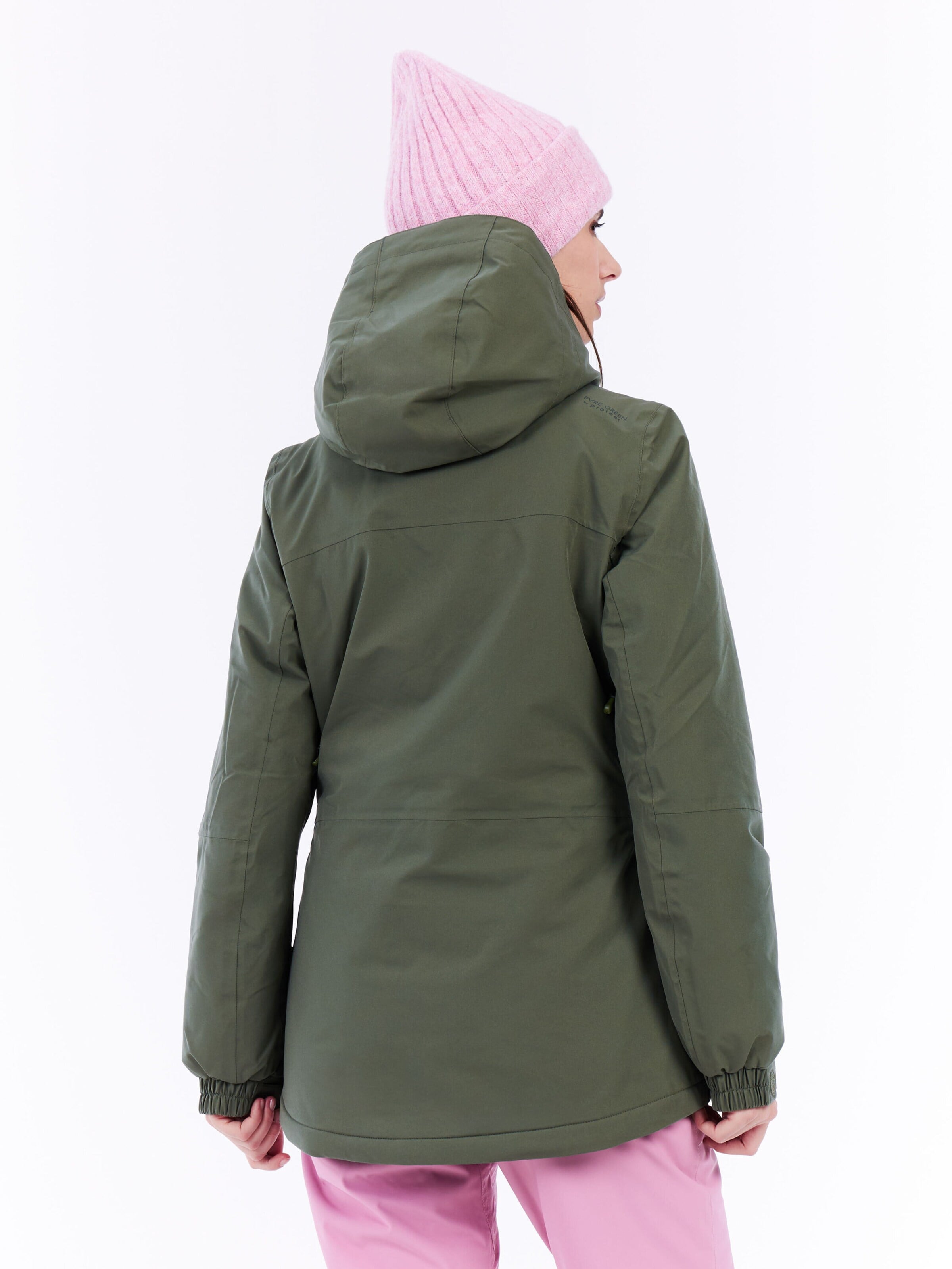 PROTEST Athletic Jacket 'PRTBEVERLY' in Green