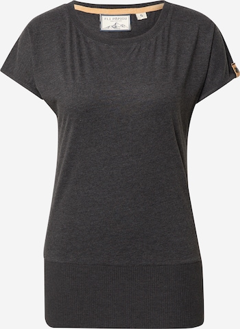 Fli Papigu Shirt 'Schnitzel' in Grey: front