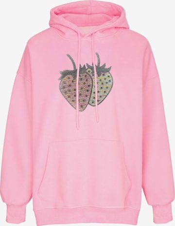 Sweat-shirt MYMO en rose : devant