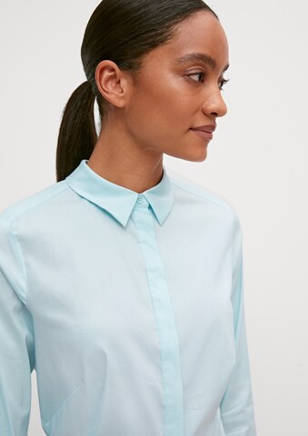 COMMA Bluse in Blau