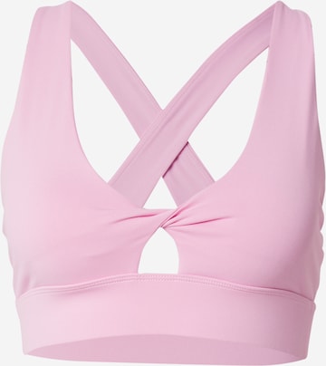 Fabletics Kolmio Rintaliivi värissä vaaleanpunainen: etupuoli