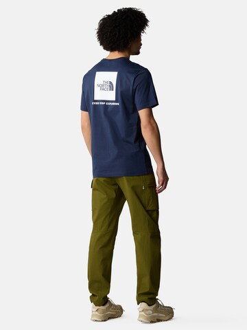 THE NORTH FACE T-Shirt 'Redbox' in Blau