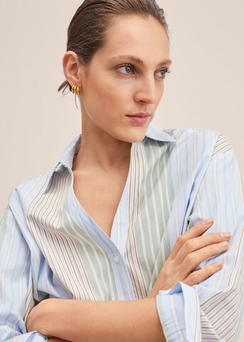 Camicia da donna 'Federica' di MANGO in blu