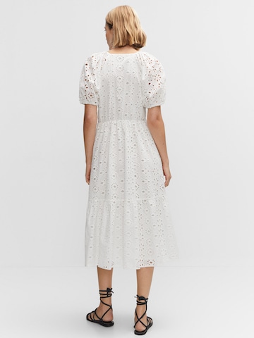 MANGO Kleid 'ROMI' in Weiß
