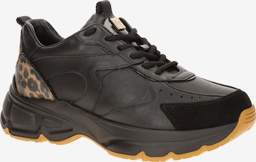 Chaussure à lacets Högl en noir : devant