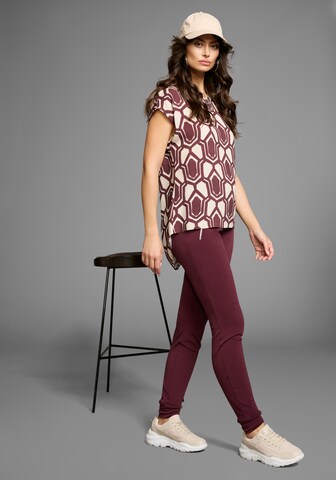 LAURA SCOTT Tapered Hose in Rot
