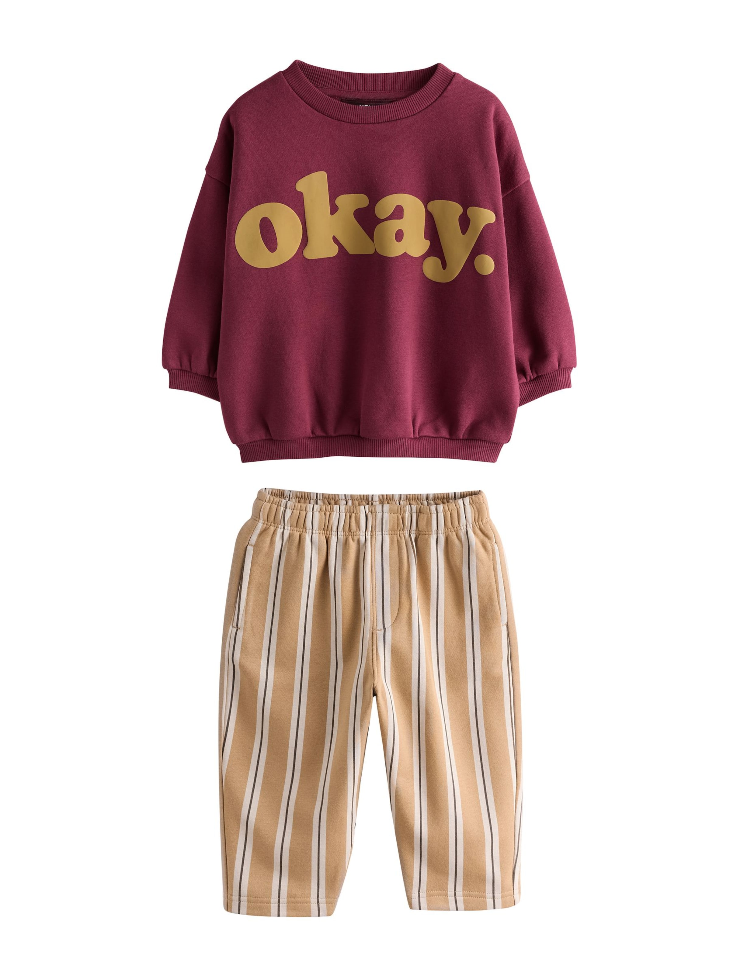Next Set in 68 in Light brown / Burgundy / Black / White, Item view