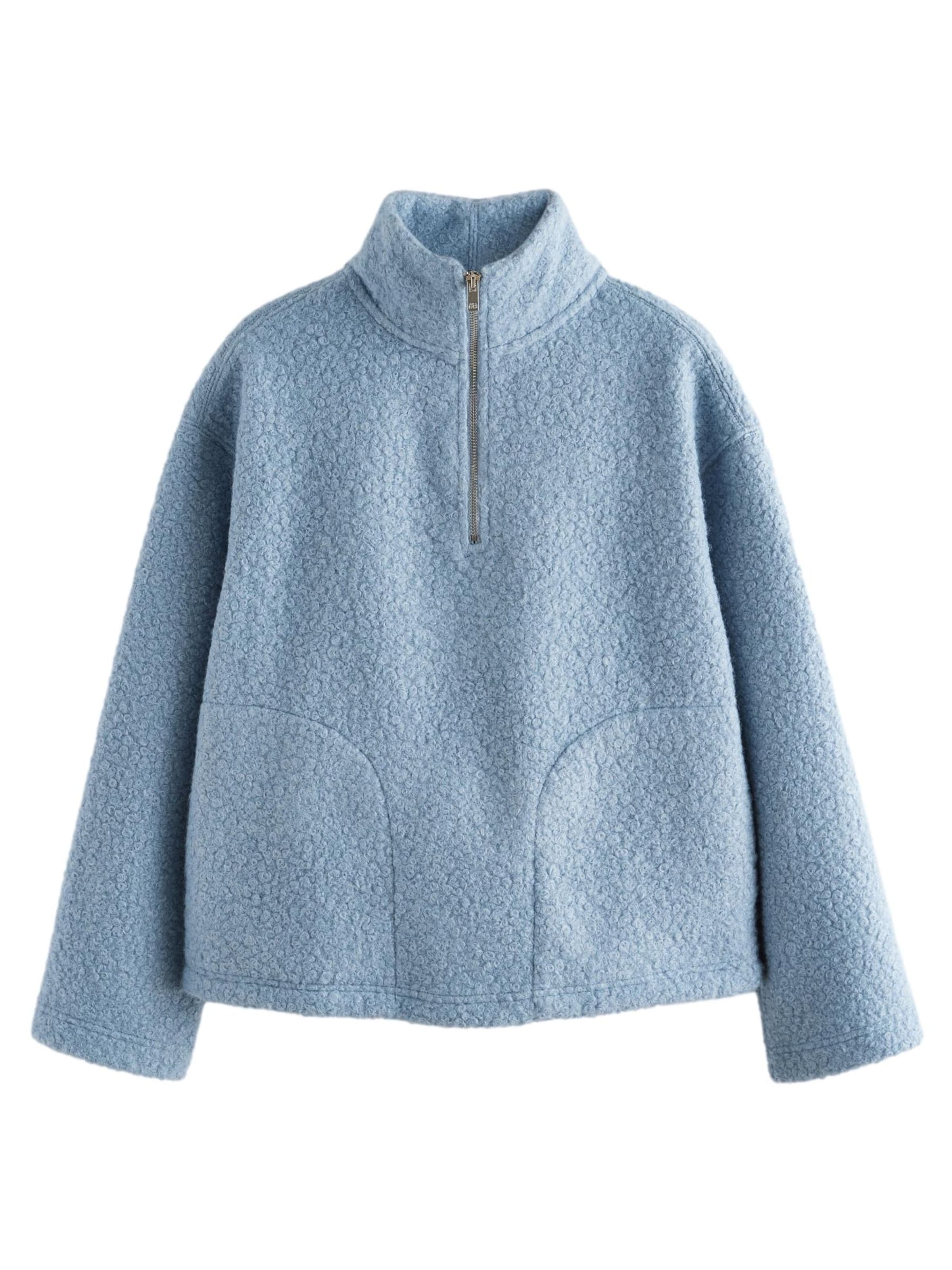 Next Sweatshirt in Blau: Vorderseite