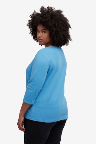 Sweat-shirt Ulla Popken en bleu