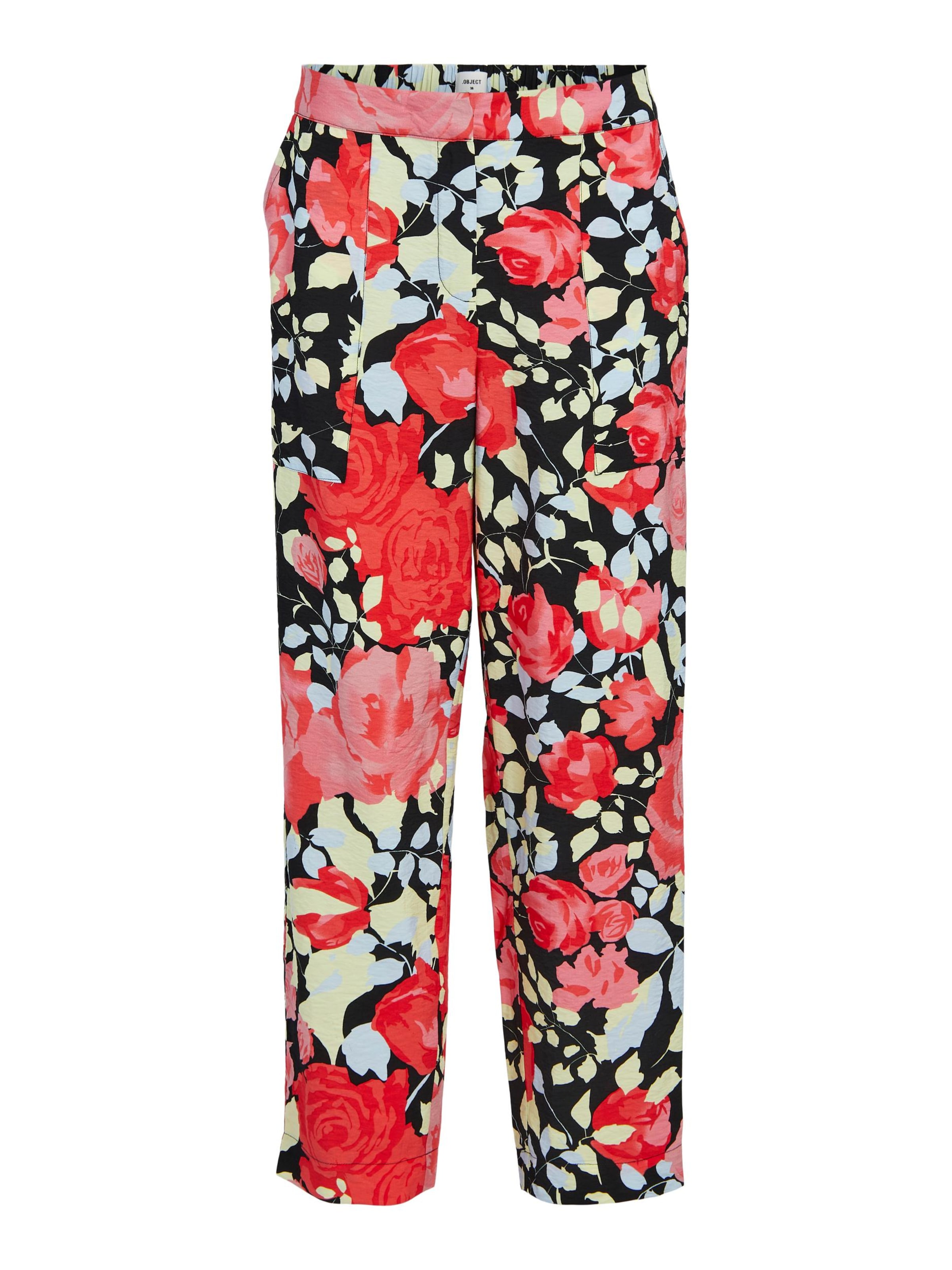 OBJECT Regular Pants 'LIMONE' in Mixed colors: front