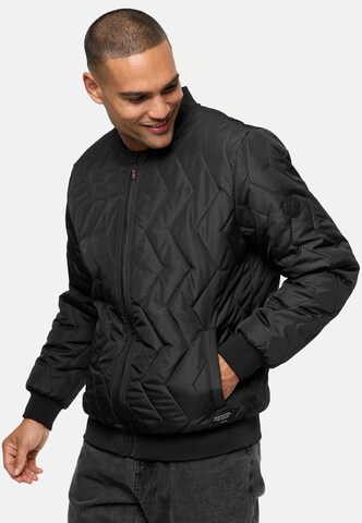 Veste mi-saison 'Gatlin' INDICODE JEANS en noir