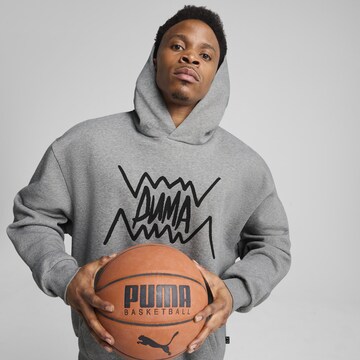 PUMA Sports sweatshirt 'Jaws' in Grey