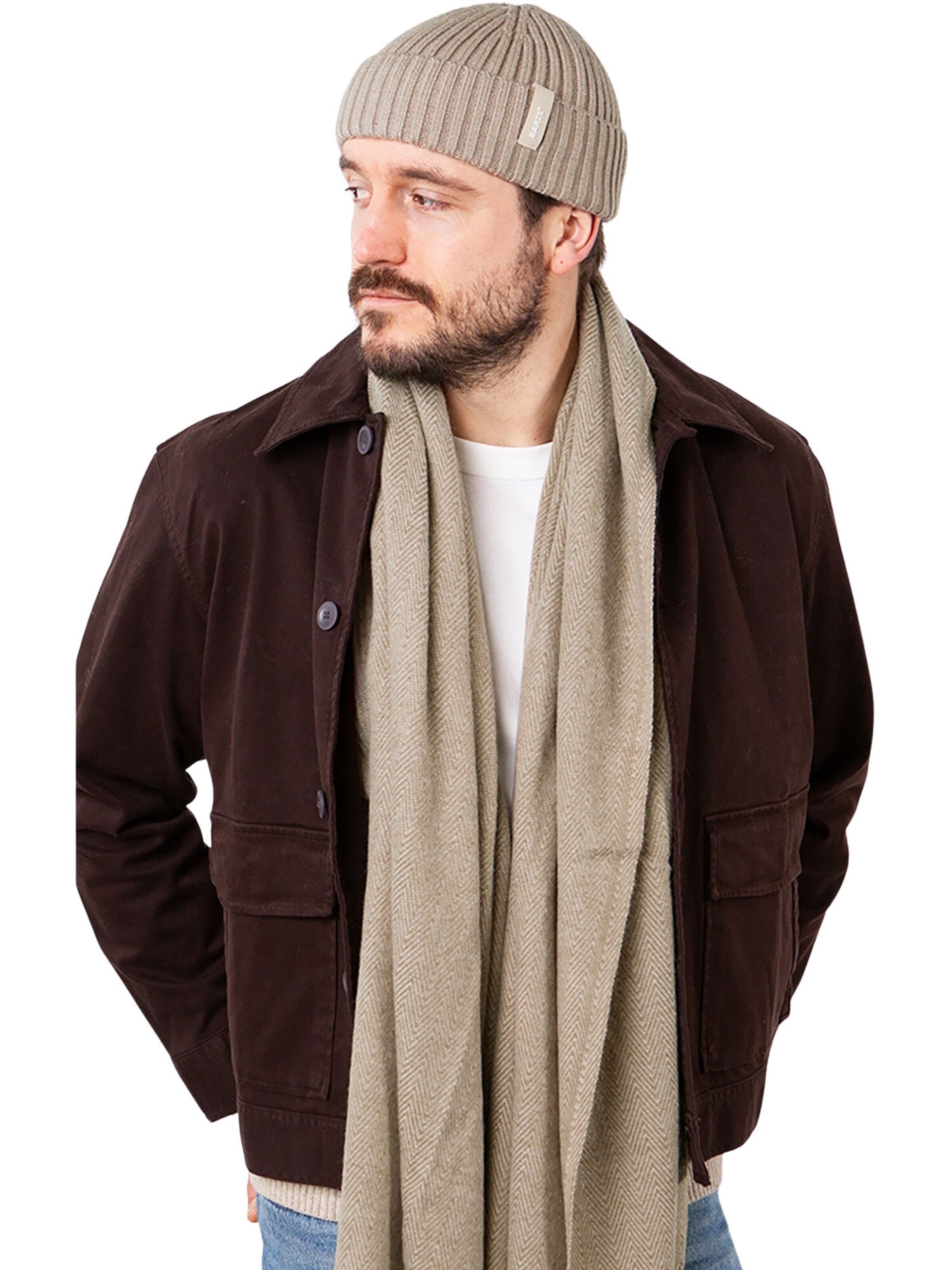 Barts Beanie 'Sumter' in Beige